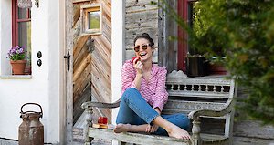 Bergdorf mit Luxus-Chalets im Bayerischen Wald